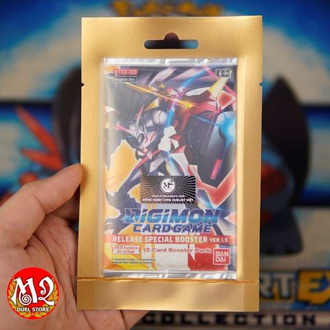 Gói thẻ bài Digimon Card Game VER.1.5 Booster Pack - Chính hãng Bandai