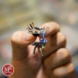 Huy hiệu sưu tập Pokemon Xerneas - Chính hãng Nintendo