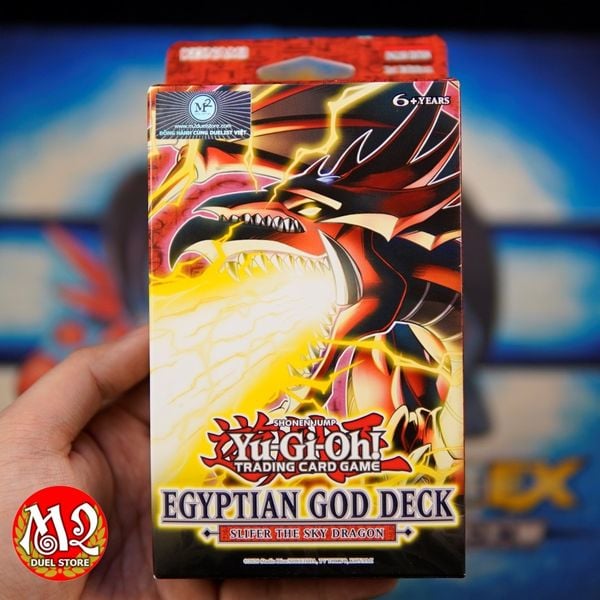 Hộp thẻ bài Yugioh Egyptian God Deck: Slifer the Sky Dragon Structure Deck - Chính hãng Konami