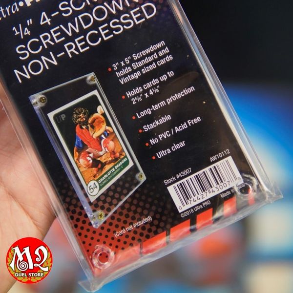 Hộp bảo vệ 4-Screw Screwdown Non-Recessed - 4 Ốc cố định không lõm - Chính hãng Ultra Pro