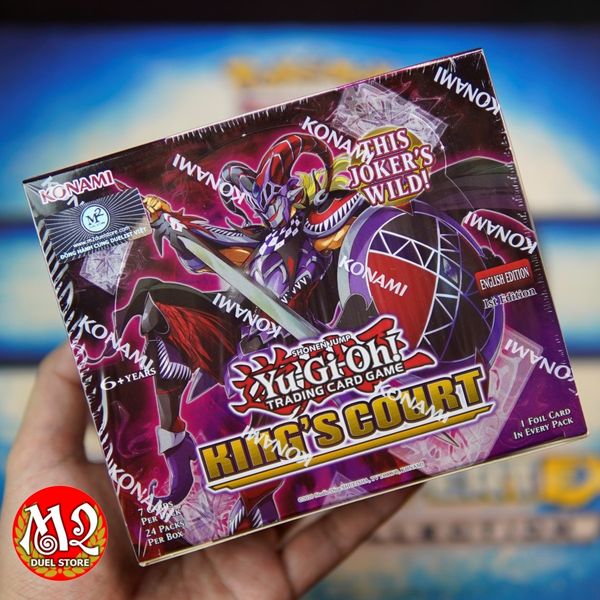 Hộp thẻ bài Yugioh King’s Court Booster Box - Chính hãng Konami