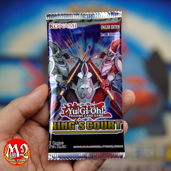 Gói thẻ bài Yugioh King’s Court - Booster Pack - Chính hãng Konami
