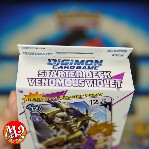 Hộp thẻ bài Digimon Card Game VENOMOUS VIOLET Starter Deck - Chính hãng Bandai