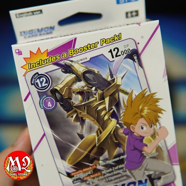 Hộp thẻ bài Digimon Card Game VENOMOUS VIOLET Starter Deck - Chính hãng Bandai