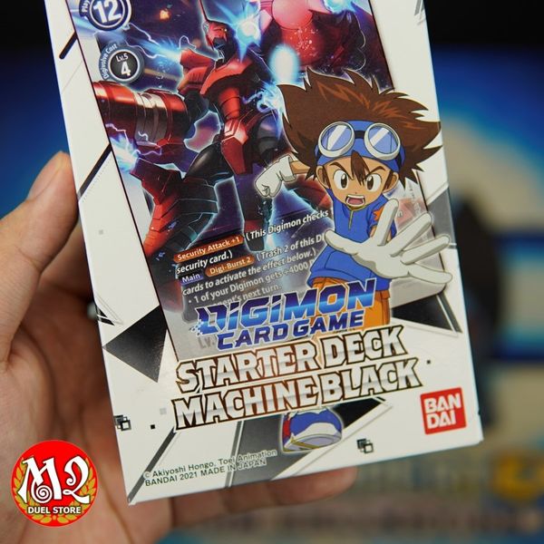 Hộp thẻ bài Digimon Card Game MACHINE BLACK Starter Deck - Chính hãng Bandai