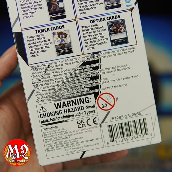 Hộp thẻ bài Digimon Card Game MACHINE BLACK Starter Deck Chính hãng
