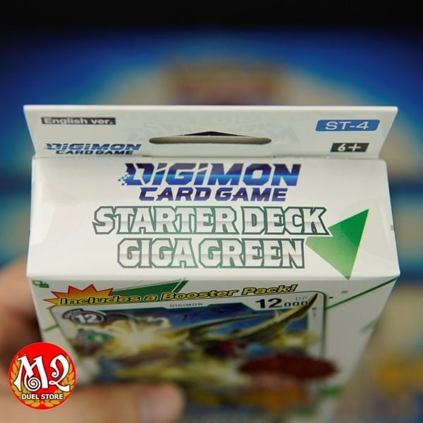 Hộp thẻ bài Digimon Card Game GIGA GREEN Starter Deck - Chính hãng Bandai