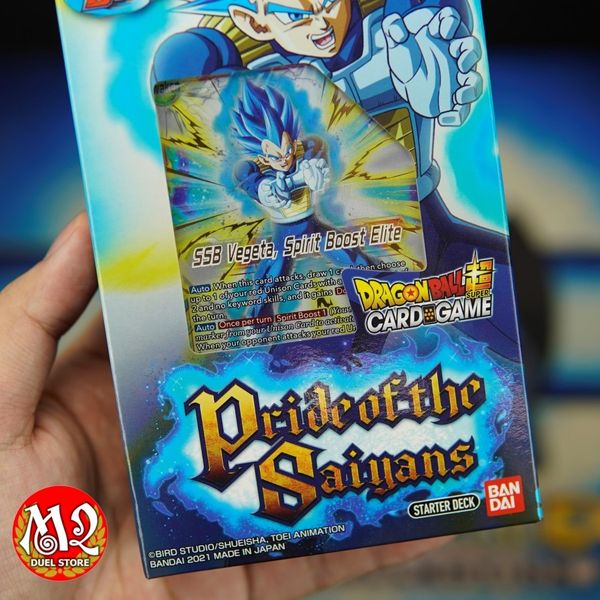 Hộp thẻ bài Dragon Ball Super DBS-SD15 Pride of the Saiyans - Starter Deck - Chính hãng Bandai