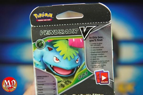 Hộp thẻ bài Pokemon Venusaur - V Battle Deck - Chính hãng Nintendo