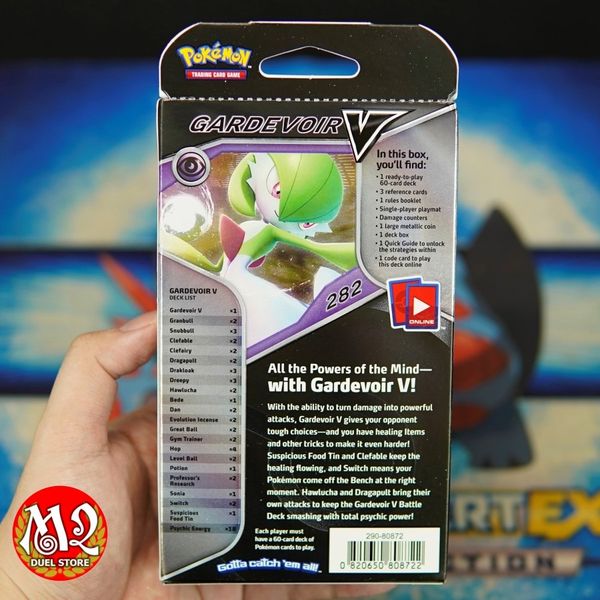 Hộp thẻ bài Pokemon Gardevoir - V Battle Deck / Theme Deck - Chính hãng Nintendo