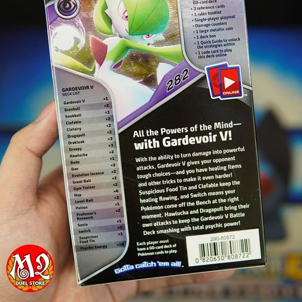 Hộp thẻ bài Pokemon Gardevoir - V Battle Deck / Theme Deck - Chính hãng Nintendo