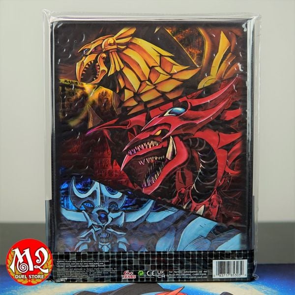Album sưu tập Yugioh Egyptian God Slifer, Obelisk, & Ra 9-Pocket Duelist Portfolio - Chính Hãng Konami