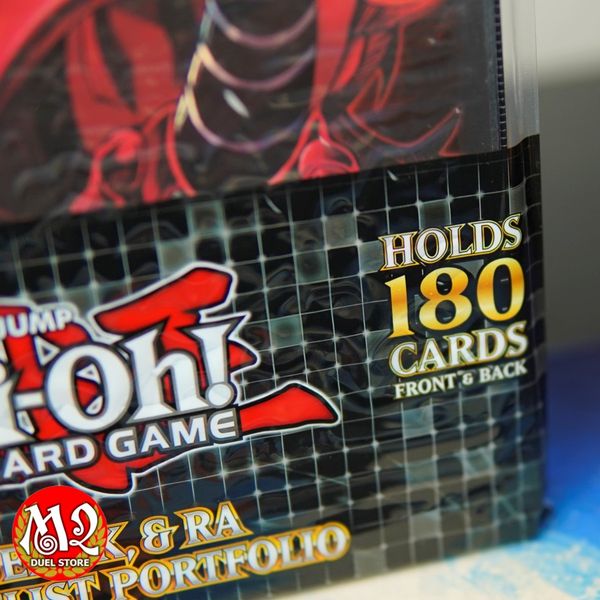 Album sưu tập Yugioh Egyptian God Slifer, Obelisk, & Ra 9-Pocket Duelist Portfolio - Chính Hãng Konami