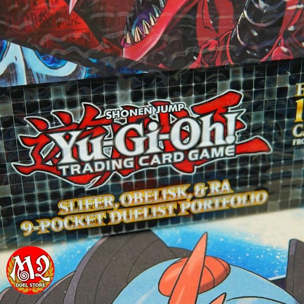Album sưu tập Yugioh Egyptian God Slifer, Obelisk, & Ra 9-Pocket Duelist Portfolio - Chính Hãng Konami