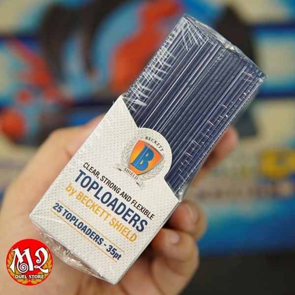 Bọc bài nhựa cứng Toploader Premium - Chính hãng Beckett Shield