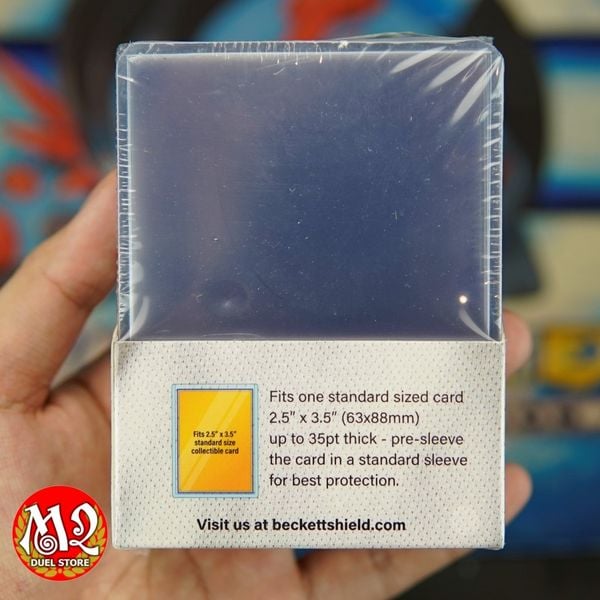 Bọc bài nhựa cứng Toploader Premium - Chính hãng Beckett Shield