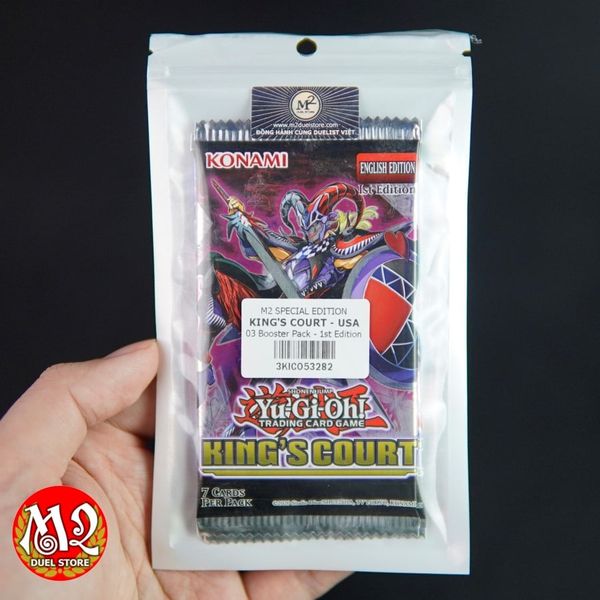 Gói thẻ bài Yugioh King’s Court - Booster Pack - Chính hãng Konami