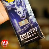 Bọc bài Japanese Size Perfect Fit Sealable - Clear Inner Sleeves - Trong suốt - Chính hãng Dragon Shield