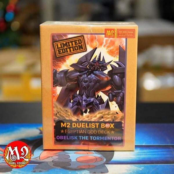 Hộp thẻ bài Yugioh M2 Duelist Box Limited Edition Obelisk The Tormentor - Structure Deck - Chính hãng M2 DUEL Store