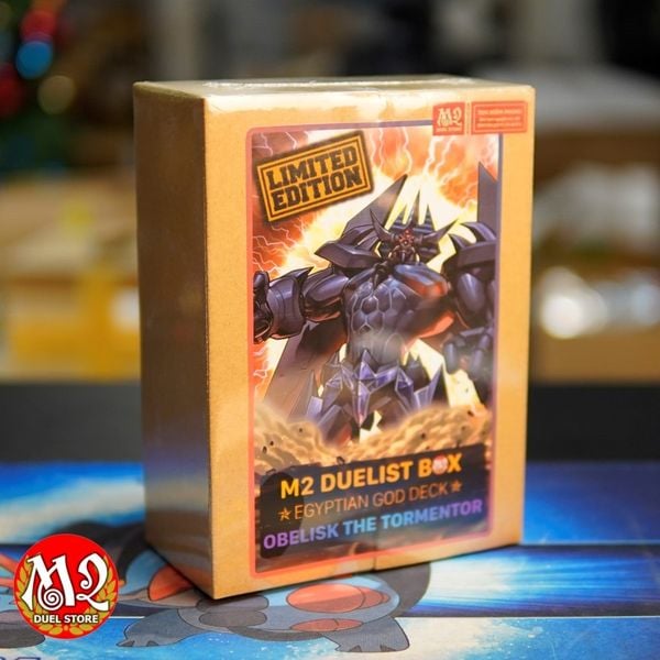 Hộp thẻ bài Yugioh M2 Duelist Box Limited Edition Obelisk The Tormentor - Structure Deck - Chính hãng M2 DUEL Store
