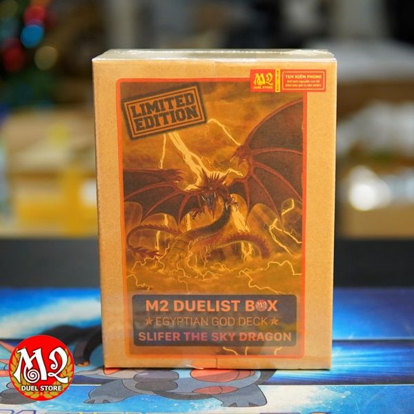 Hộp thẻ bài Yugioh M2 Duelist Box Limited Edition Slifer The Sky Dragon - Structure Deck - Chính hãng M2 DUEL Store