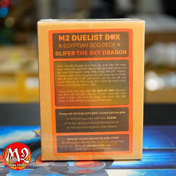 Hộp thẻ bài Yugioh M2 Duelist Box Limited Edition Slifer The Sky Dragon - Structure Deck - Chính hãng M2 DUEL Store