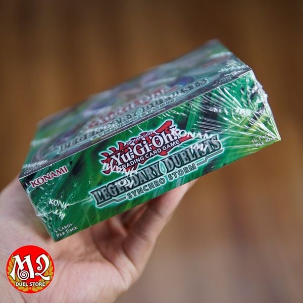 Hộp thẻ bài Yugioh Legendary Duelists Synchro Storm Booster Box - LED8 Chính hãng Konami