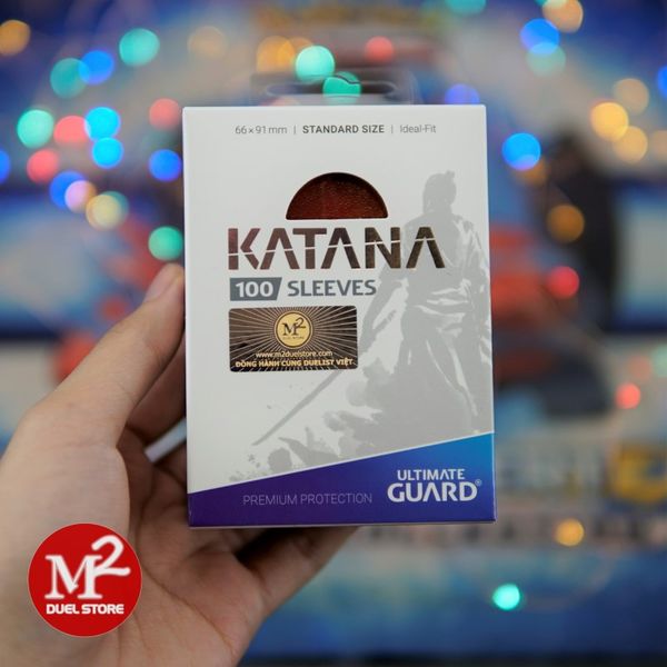 Bọc bài Standard size Katana Sleeves - Chính hãng Ultimate Guard