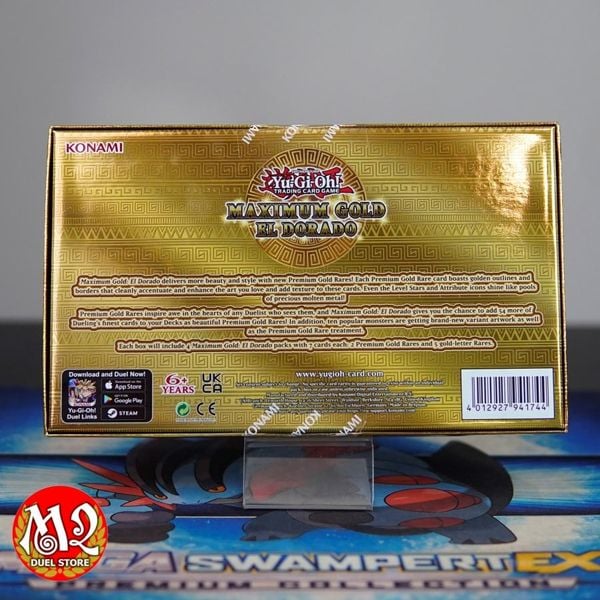 Hộp thẻ bài Yugioh Maximum Gold: El Dorado MGED - Chính hãng Konami