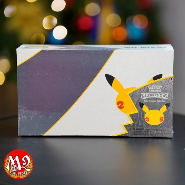 Hộp thẻ bài Pokemon TCG Celebrations Ultra Premium Collection - Kỷ niệm 25 năm - Chính hãng Nintendo