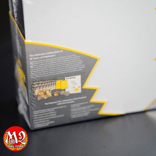 Hộp thẻ bài Pokemon TCG Celebrations Ultra Premium Collection - Kỷ niệm 25 năm - Chính hãng Nintendo