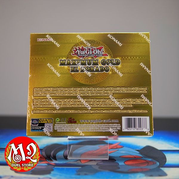 Hộp thẻ bài Yugioh Maximum Gold: El Dorado MGED - Chính hãng Konami