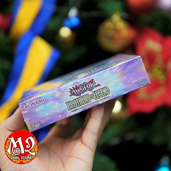 Hộp thẻ bài Yugioh Brothers of Legend Booster Box - BROL Chính hãng Konami