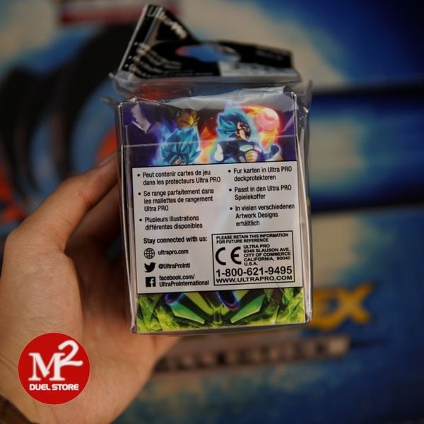 Hộp đựng bài Dragon Ball Super Goku, Vegeta, and Broly Deck Case  - Chính hãng Ultra Pro