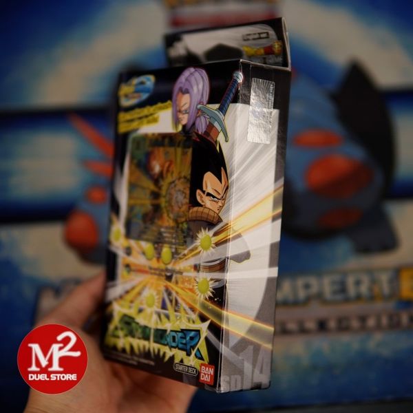 Hộp thẻ bài Dragon Ball Super: SD14 Saiyan Wonder - Unison Warrior Series - Starter Deck - Chính hãng Bandai