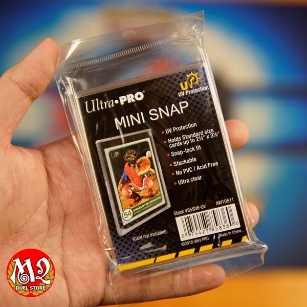 Hộp bảo vệ Mini Snap UV Card Holder - Chính hãng Ultra Pro (Không kèm lá bài bên trong)