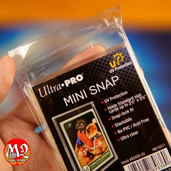 Hộp bảo vệ Mini Snap UV Card Holder - Chính hãng Ultra Pro (Không kèm lá bài bên trong)