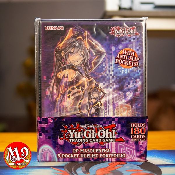 Album sưu tập Yugioh I:P Masquerena 9-Pocket Duelist Portfolio - Chính Hãng Konami