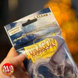 Bọc bài Standard Size Perfect Fit Clear Inner Sleeves - Trong suốt - Chính hãng Dragon Shield
