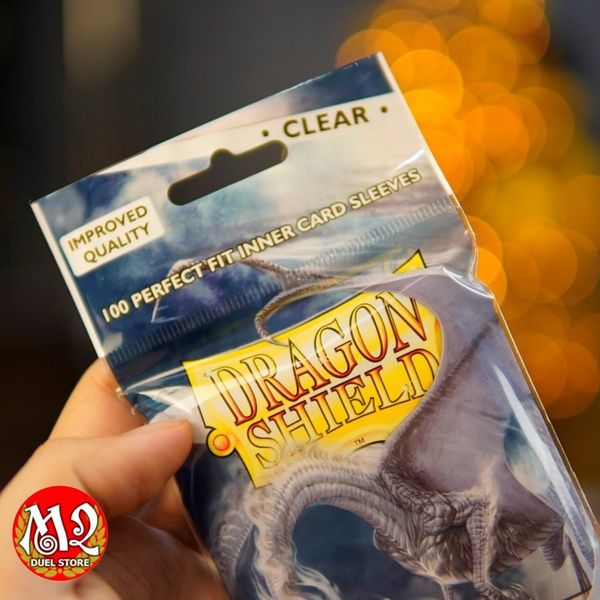 Bọc bài Standard Size Perfect Fit Clear Inner Sleeves - Trong suốt - Chính hãng Dragon Shield