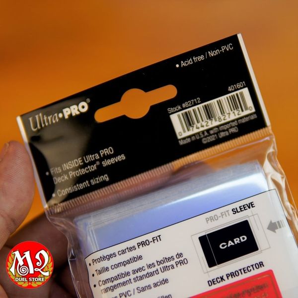Bọc bài Standard size Pro Fit Inner Sleeves - Trong suốt - Chính hãng Ultra Pro
