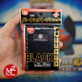 Bọc bài Standard Size Card Barrier Perfect Black Sleeves - Màu đen - Chính hãng KMC