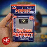 Bọc bài Standard Size Card Perfect Fit Sleeves - Trong suốt - Chính hãng KMC