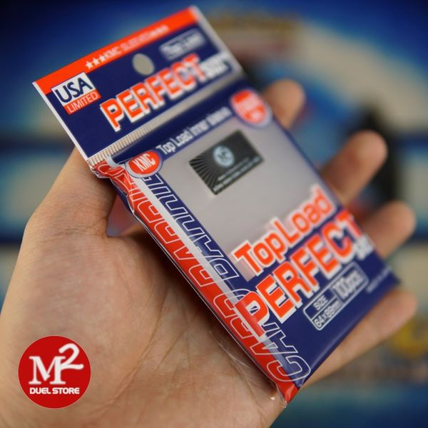 Bọc bài Standard Size Card Perfect Fit Sleeves - Trong suốt - Chính hãng KMC