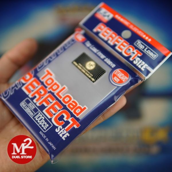 Bọc bài Standard Size Card Perfect Fit Sleeves - Trong suốt - Chính hãng KMC