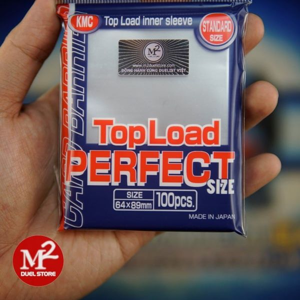 Bọc bài Standard Size Card Perfect Fit Sleeves - Trong suốt - Chính hãng KMC