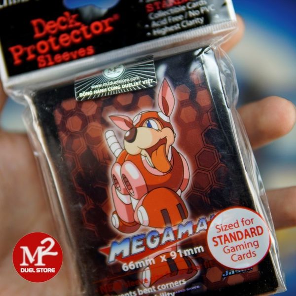 Bọc bài Standard size Megaman RUSH Card Sleeves - Chính hãng Ultra Pro