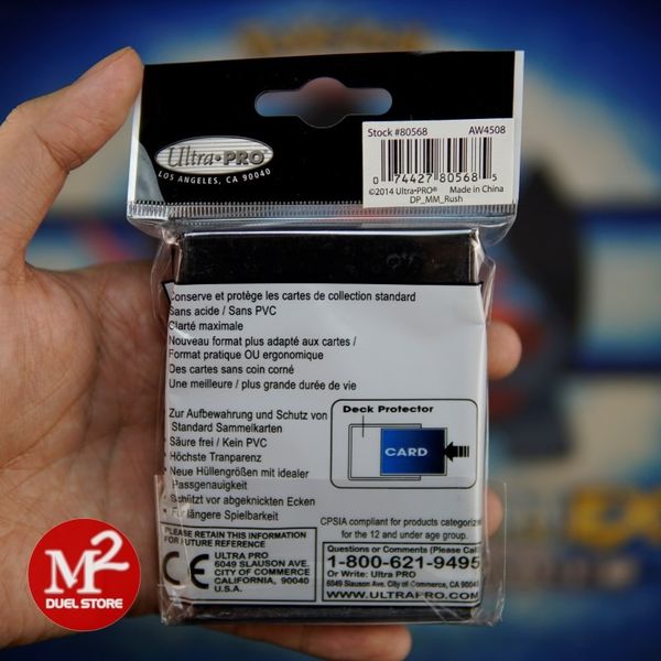 Bọc bài Standard size Megaman RUSH Card Sleeves - Chính hãng Ultra Pro