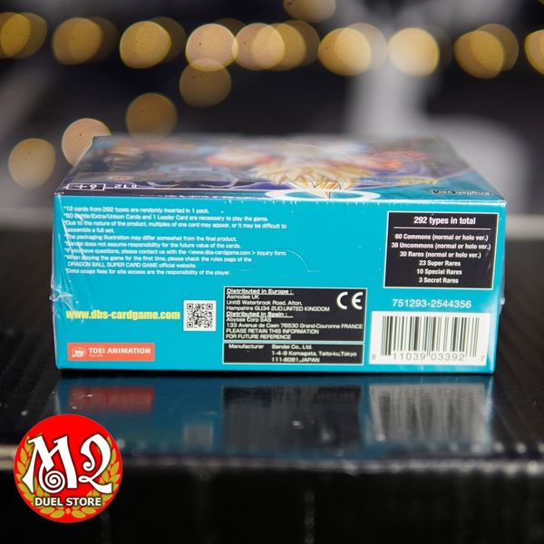 Hộp thẻ bài Dragon Ball Super B12 Unison Warrior Series Vicious Rejuvenation BOOSTER BOX - Chính hãng Bandai
