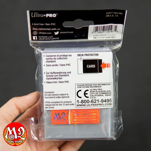 Bọc bài Standard Size Dragon Ball Super Vegito V2 Sleeves - Chính hãng Ultra Pro